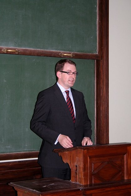 Die Laudatio hielt Prof. Dr. Winfried Kluth