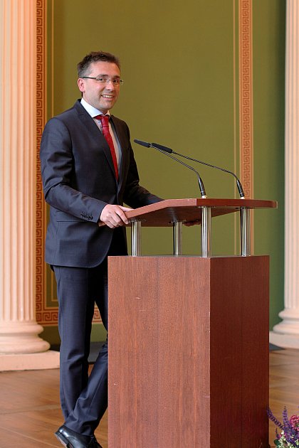 Gruworte des Staatssekretrs des Ministeriums fr Justiz und Gleichstellung Thomas Wnsch