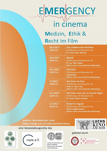 EMERGENCY in cinema Medizin, Ethik & Recht im Film