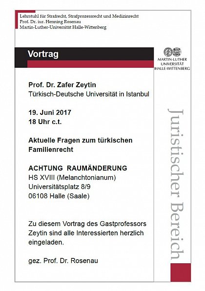 Prof. Dr. Zafer Zeytin_Türkisches Familienrecht