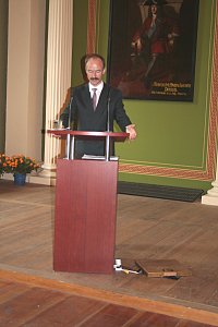 Begrung durch den Dekan, Prof. Dr. Joachim Renzikowski