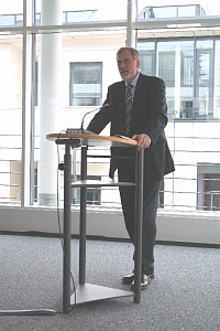 Buchprsentation durch Staatsminister Rainer Robra