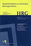 Handwrterbuch zur deutschen Rechtsgeschichte - Lck