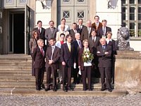 Prof. Dr. Medicus mit Frau und Mitgliedern der Fakultät