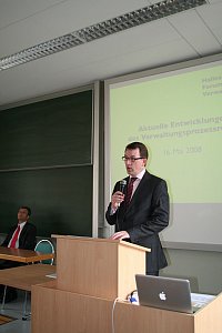 Begrüßung durch Prof. Dr. Winfried Kluth, Universität Halle