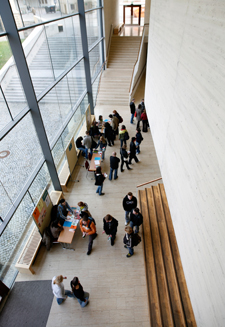 Blick in das Unigebäude Blick in das Unigebäude