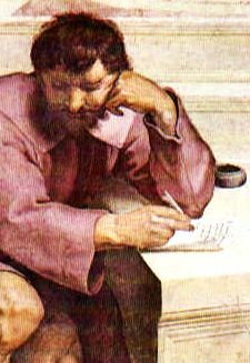 Illustration: Raffael, Die Schule von Athen (Detail)