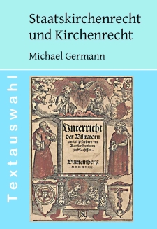 Textauswahl zum Staatskirchenrecht und Kirchenrecht (Umschlag)