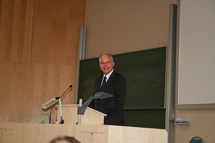 Vortrag von Prof. Dr. Martin Schulte von der TU Dresden zum Thema "Recht und Gerechtigkeit"