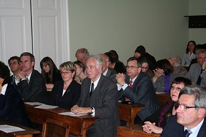 Blick in das Auditorium - u.a. Mit Generalanwalt beim EuGH a.D. Prof. Dr. Siegbert Alber