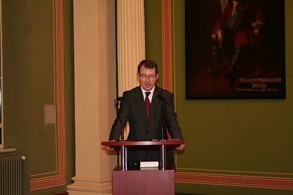 Zur Einführung gab Prof. Dr. Winfried Kluth einen Überblick zur Rechtsprechung des Bundesverfassungsgerichts zu Themen der Wiedervereinigung.