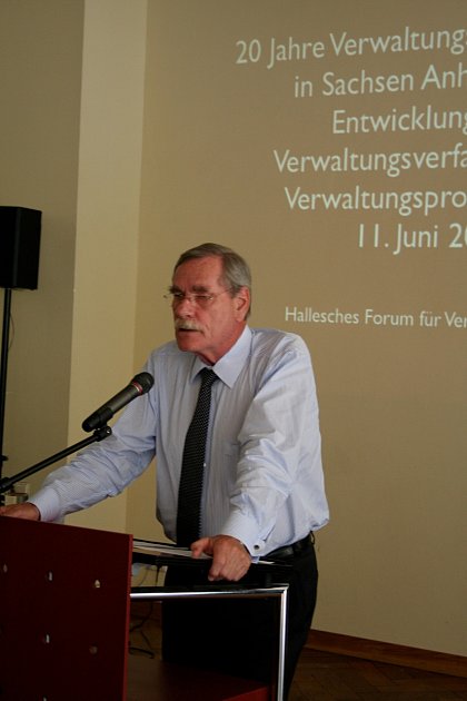 Vortrag des Präsidenten a.D. des Bundesverwaltungsgerichts Dr. h.c. Eckart Hien