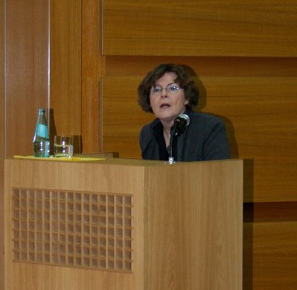 Begrung durch die Prsidentin des Bundesverwaltungsgerichts Marion
Eckertz-Hfer