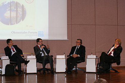 Abschließende Podiumsdiskussion.