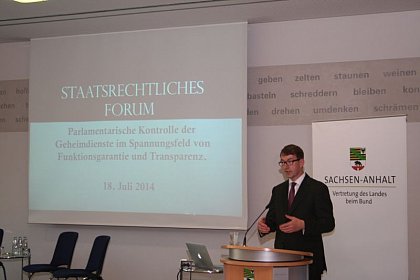 Einführung in die Thematik durch Prof. Dr. Winfried Kluth