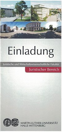 Einladung Antrittsvorlesung