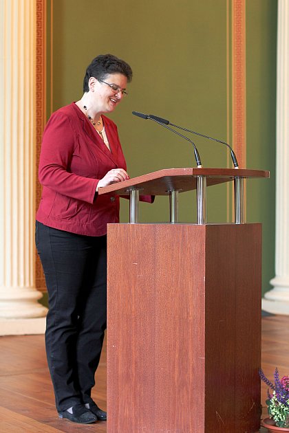 Begrung durch die Dekanin Prof. Dr. Claudia Becker