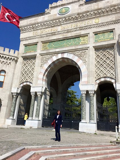 Vor der Istanbul Universität, 13.4.2016