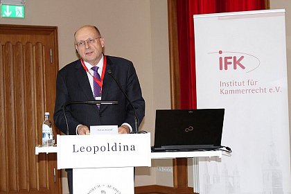 Vortrag Vizepräsident BVerfG Prof. Dr. Ferdinand Kirchhof