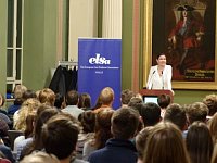 Frau Prof. Dr. Meller-Hannich bei ihrer Rede zur Eröffnung des Märchen Moot Courts 2016