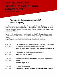 Gender im Sozial- und Arbeitsrecht