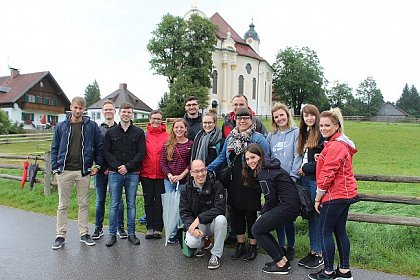 Lehrstuhlausflug 2017 - bei der Wieskirche