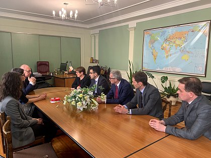 Besuch der Staatlichen Juristischen Universitt des Urals in Jekaterinburg vom 25.-27.04.2019
