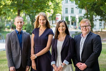 Skan Pufahl, Victoria Tschepe, Michelle Kluge, Christoph Schmeichel