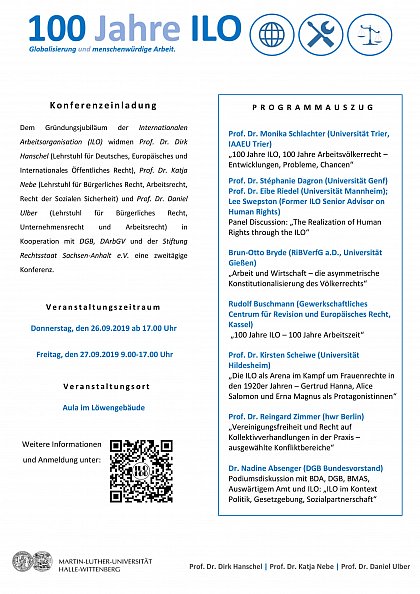 ILO Konferenz Halle