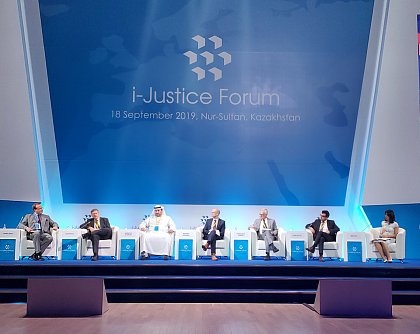 The International Association of Judges and International Association for Court Administration held their annual meetings simultaneously for the first time in Nur-Sultan. The Supreme Court of Kazakhstan took the opportunity to organize a joint event - International Justice Forum - on 18 September.
