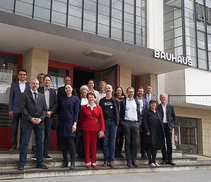 Feriensitzung des Professoriums im Bauhaus Dessau 2021