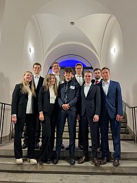 Team Halle I und Halle II beim Soldan Moot Court in Hannover