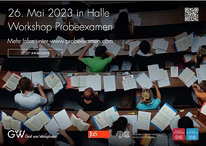 flyer für das probeexamen 2023