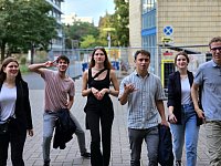 Karolin Stockmaier, Tobias Brendel, Helena Wartenberg, Jeremy 
Ostwald, Antonia Koch und Eric Klötzer in Hannover