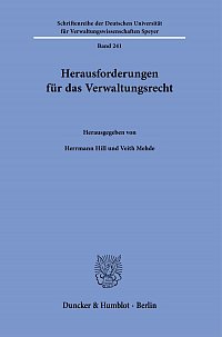 Herausforderungen fr das Verwaltungsrecht