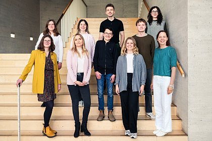 Lehrstuhlteam im April 2025