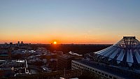 Abendlicher Ausblick über Berlin