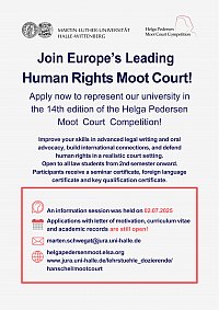Plakat Moot Court 2025