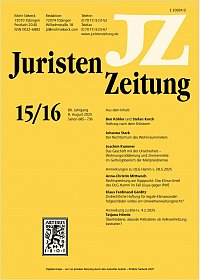 Test Cover Juristen Zeitung