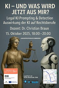 Veranstaltung zu Legal KI Promting and Detection
von Dr. Christian Braun